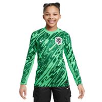 Nike Nederland Keepersshirt Lange Mouwen 2024-2026 Kids Groen - thumbnail