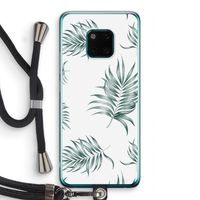 Simple leaves: Huawei Mate 20 Pro Transparant Hoesje met koord