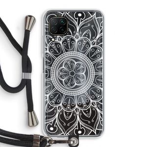 Roses Are Red: Huawei P40 Lite Transparant Hoesje met koord