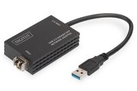 Digitus Computer, Glasvezel, Laptop, USB 3.2 Gen 1 (USB 3.0), Netwerk Adapter [1x USB - 1x SFP-slot] DN-3026 17.00 cm - thumbnail