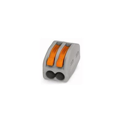 Verbindingsklem 2 polig - IP20 - 2,5mm² - met hendels