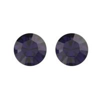 Biba Oorbellen met Swarovski Steentje Purple Velvet