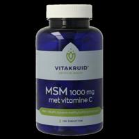 MSM 1000 mg > 99,9% zuiver + vitamine C 120 Tabletten