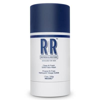 Reuzel Stick Refresh & Restore Clean & Fresh Solid Face Wash 50gr | Voor Mannen
