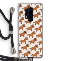Pony: OnePlus 8 Pro Transparant Hoesje met koord
