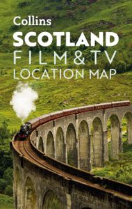 Wegenkaart - landkaart Pocket Map Scotland Film and TV Location Map |