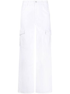 AGOLDE jean Minka à poches cargo - Blanc