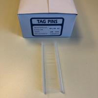 Nylon textielpins 25mm standaard 5.000st - 20 stuks