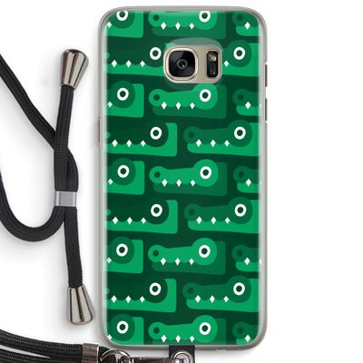 Crocs: Samsung Galaxy S7 Edge Transparant Hoesje met koord