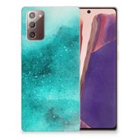 Smartphone hoesje Samsung Note 20 Painting Blue