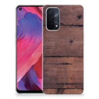 OPPO A93 5G | Bumper Hoesje | Old Wood OPPO A93 5G | Bumper Hoesje | Old Wood