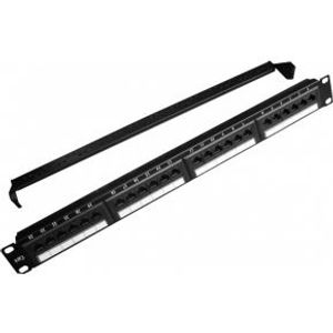 Gembird Cat6 24-poorts patchpanel met kabelorganizer