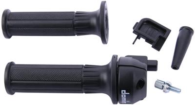 Domino Throttle grips alu sw 1-pull,handleg