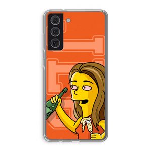 Jamie Lee Simpson: Samsung Galaxy S21 FE Transparant Hoesje