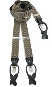 Sir Redman SR204 Luxe Bretels Maverick - Khaki / Groen