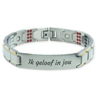 Magneet Armband - 8 Maxneet - Met eigen tekst