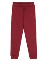 Tommy Hilfiger Junior pantalon de jogging à logo appliqué - Rouge