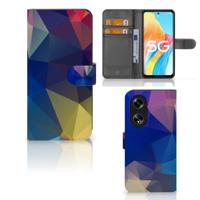 OPPO Reno8 T 5G | Book Case | Polygon Dark