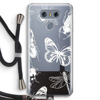 Tiny Bugs: LG G6 Transparant Hoesje met koord