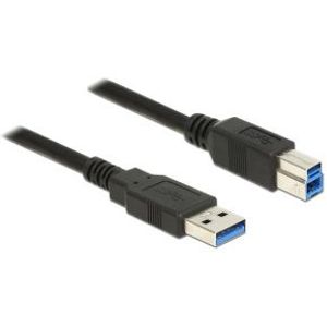 DeLOCK 85068 USB-kabel 2 m USB 3.2 Gen 1 (3.1 Gen 1) USB A USB B Zwart