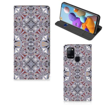 Samsung Galaxy A21s | Standcase | Flower Tiles