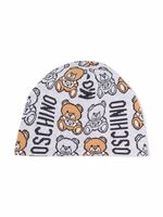 Moschino Kids bonnet à motif Teddy Bear - Gris