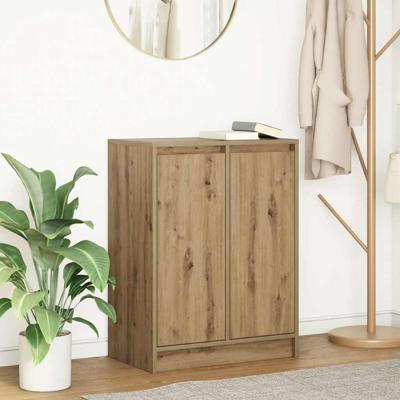Dressoir ambachtelijk spaanplaat hout ambachtelijk 57x34x76 cm