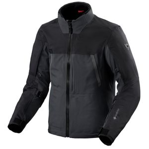 REV'IT! Echelon GTX jacket, Gore-Tex® motorjas heren, Antraciet Zwart