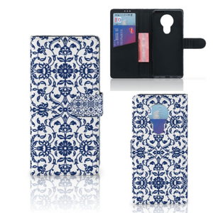 Nokia 5.3 Hoesje Flower Blue