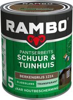 Rambo Pantserbeits Schuur & Tuinhuis Zijdeglans Transparant - 750 ml Berkengrijs - thumbnail
