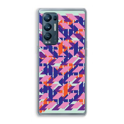 Skew Blush 3: Oppo Find X3 Neo Transparant Hoesje
