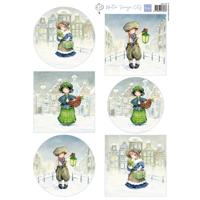 Marianne Design • knipvel hetty's snoesjes - winter city