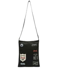 AMBUSH sac cabas en coton à patch logo - Noir