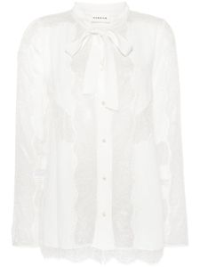 P.A.R.O.S.H. chemise en dentelle - Blanc