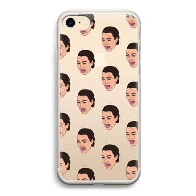 Ugly Cry Call: iPhone 7 Transparant Hoesje