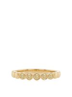 HYT Jewelry bague en or 18ct pavée de diamants - Jaune