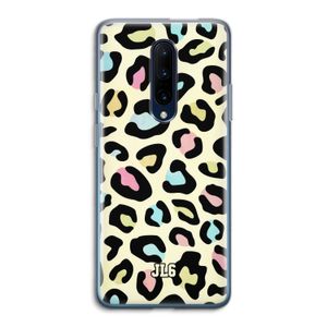Leopard pattern: OnePlus 7 Pro Transparant Hoesje