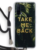 Take me back: OnePlus Nord CE 5G Transparant Hoesje met koord