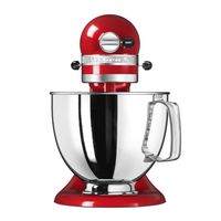 KitchenAid 5KSM125EER keukenmachine 4,8 l Rood 300 W - thumbnail