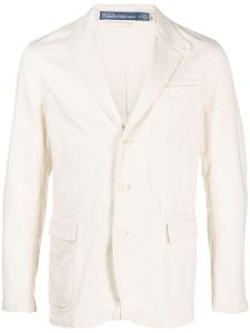 Polo Ralph Lauren blazer en coton à simple boutonnage - Tons neutres