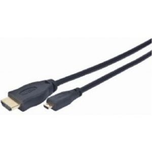 Gembird 3m HDMI-M/micro HDMI-M HDMI kabel HDMI Type A (Standaard) HDMI Type D (Micro) Zwart