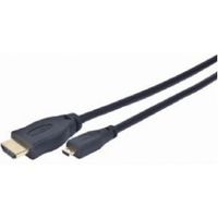 Gembird 3m HDMI-M/micro HDMI-M HDMI kabel HDMI Type A (Standaard) HDMI Type D (Micro) Zwart - thumbnail