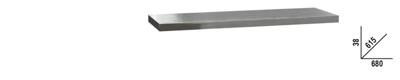 Beta C45Pro Pxe/1 Werkblad Inox | 0,7 mt - 045002131