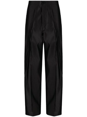 Toga pantalon court à coupe droite - Noir