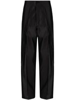 Toga pantalon court à coupe droite - Noir