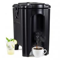 Drankdispenser Voedselveilige Dispenser voor Warme en Koude Dranken van 16,5 Liter Stapelbare Thermoskan met Tapkraan