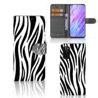 Samsung Galaxy S20 | Telefoonhoesje | Met pasjeshouder | Zebra