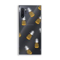 Ananasjes: Samsung Galaxy Note 10 Plus Transparant Hoesje