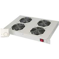 Digitus DN-19 FAN-4-HO 19 inch 4 x Ventilator voor patchkast Grijs