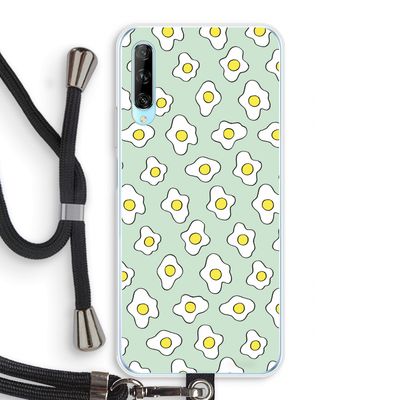 Spiegeleitjes: Huawei P Smart Pro Transparant Hoesje met koord